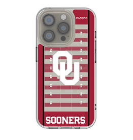 Keyscaper OU iPhone 16 Football Clear Case