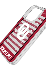 Keyscaper OU iPhone 16 Football Clear Case