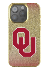 Keyscaper OU Linen iPhone 16 Pro Gold Bling Case