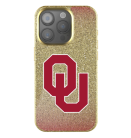 Keyscaper OU Linen iPhone 16 Gold Bling Case