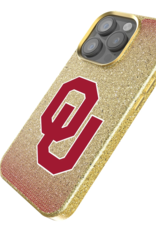 Keyscaper OU Linen iPhone 16 Gold Bling Case