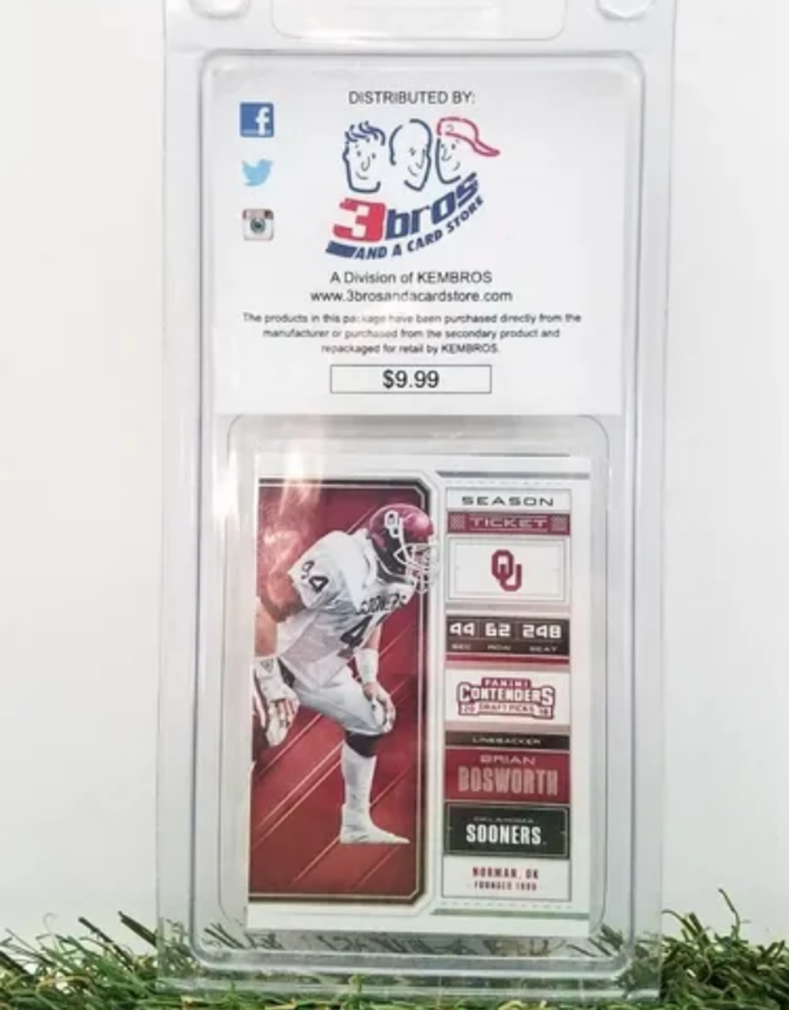 3Bros and A Card Store Oklahoma Sooners Football Superstars 10-Card Pack