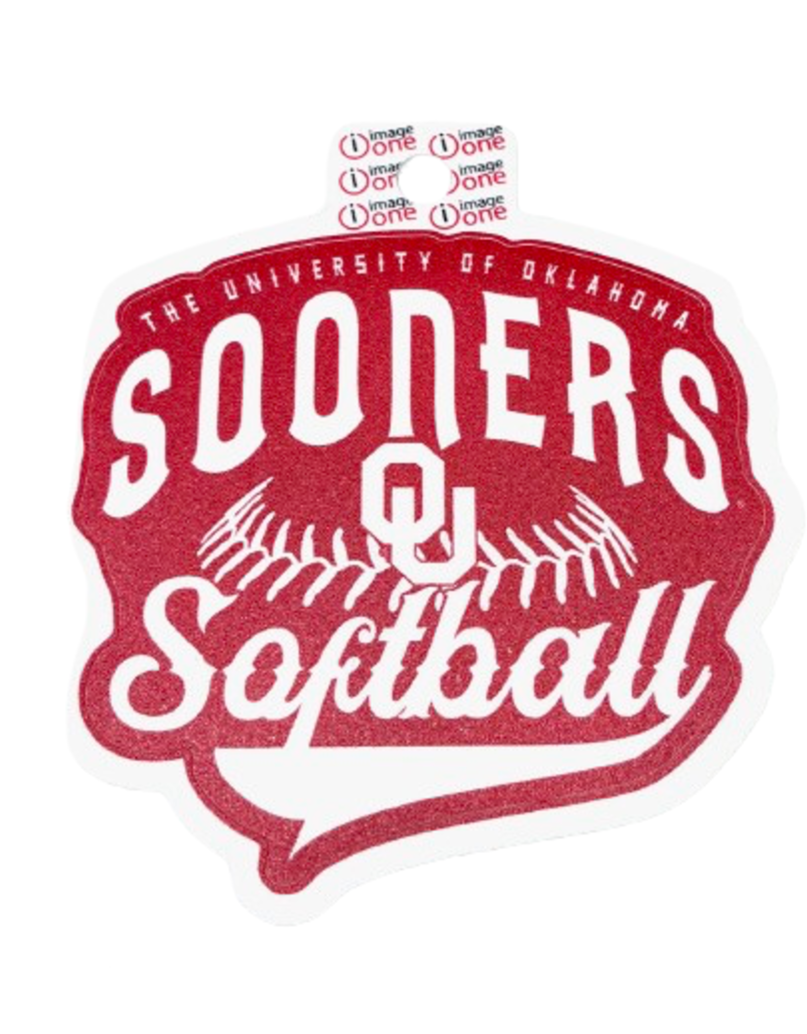 Image One Sooners Softball Decal