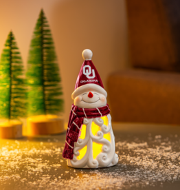 Evergreen 8" OU Snowman LED Statuary