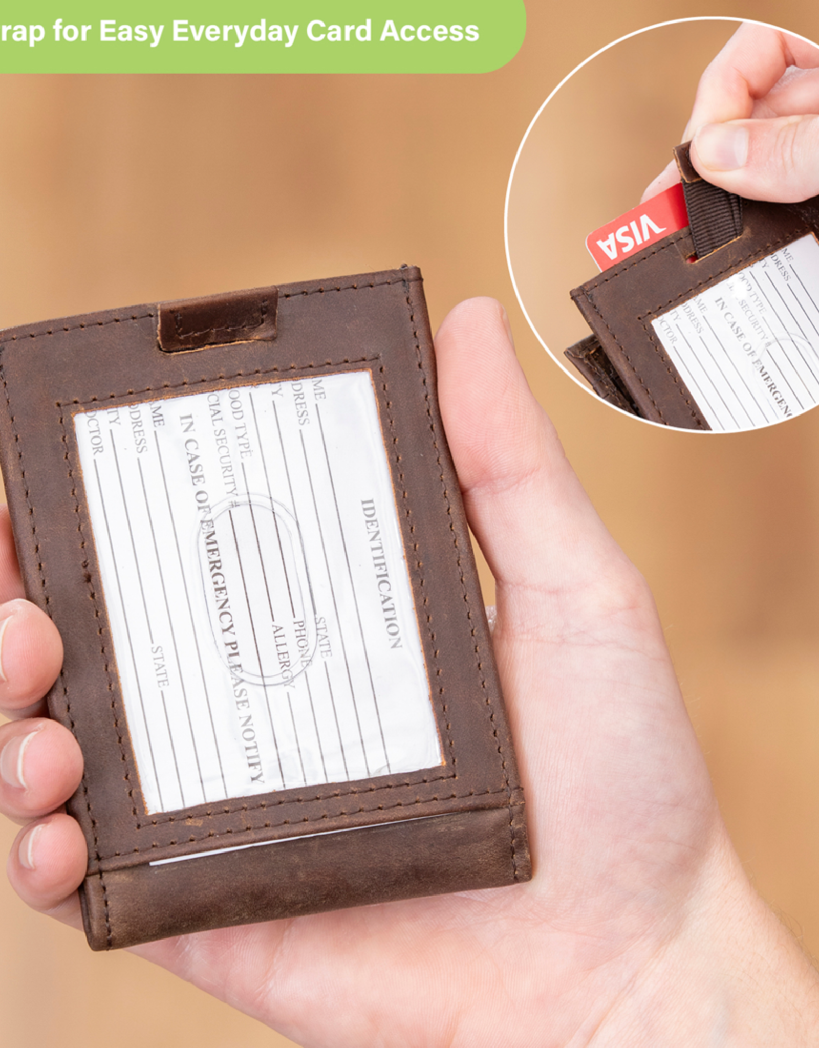 Evergreen OU Front Pocket RFID Blocking Wallet