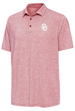 Antigua Men's Antigua Crimson Distressed OU Polo