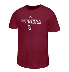 Jordan Youth Jordan Crimson Sooners OU Legend Tee