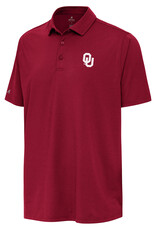 Antigua Men's OU Crimson Hurdle Polo