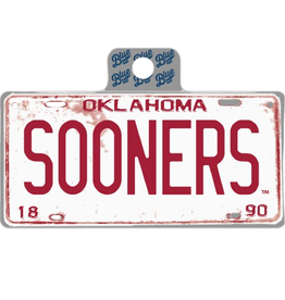 Blue 84 Blue 84 OU License Plate Sticker