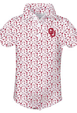 Garb Tom OU All Over Print Polo Onesie