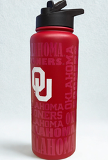 Logo Oklahoma 34oz Replay Quencher Bottle