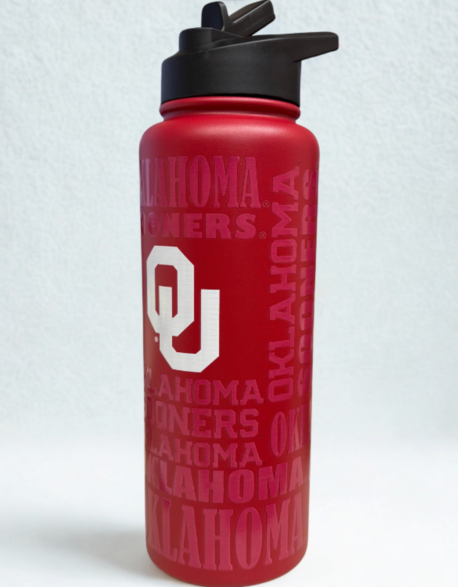 Logo Oklahoma 34oz Replay Quencher Bottle