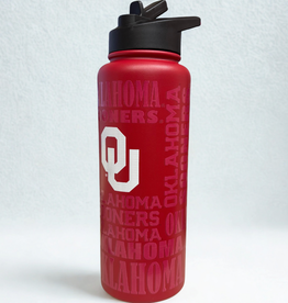 Logo Oklahoma 34oz Replay Quencher Bottle