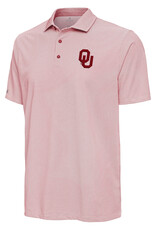 Antigua Men's OU Crimson/White Pave Polo