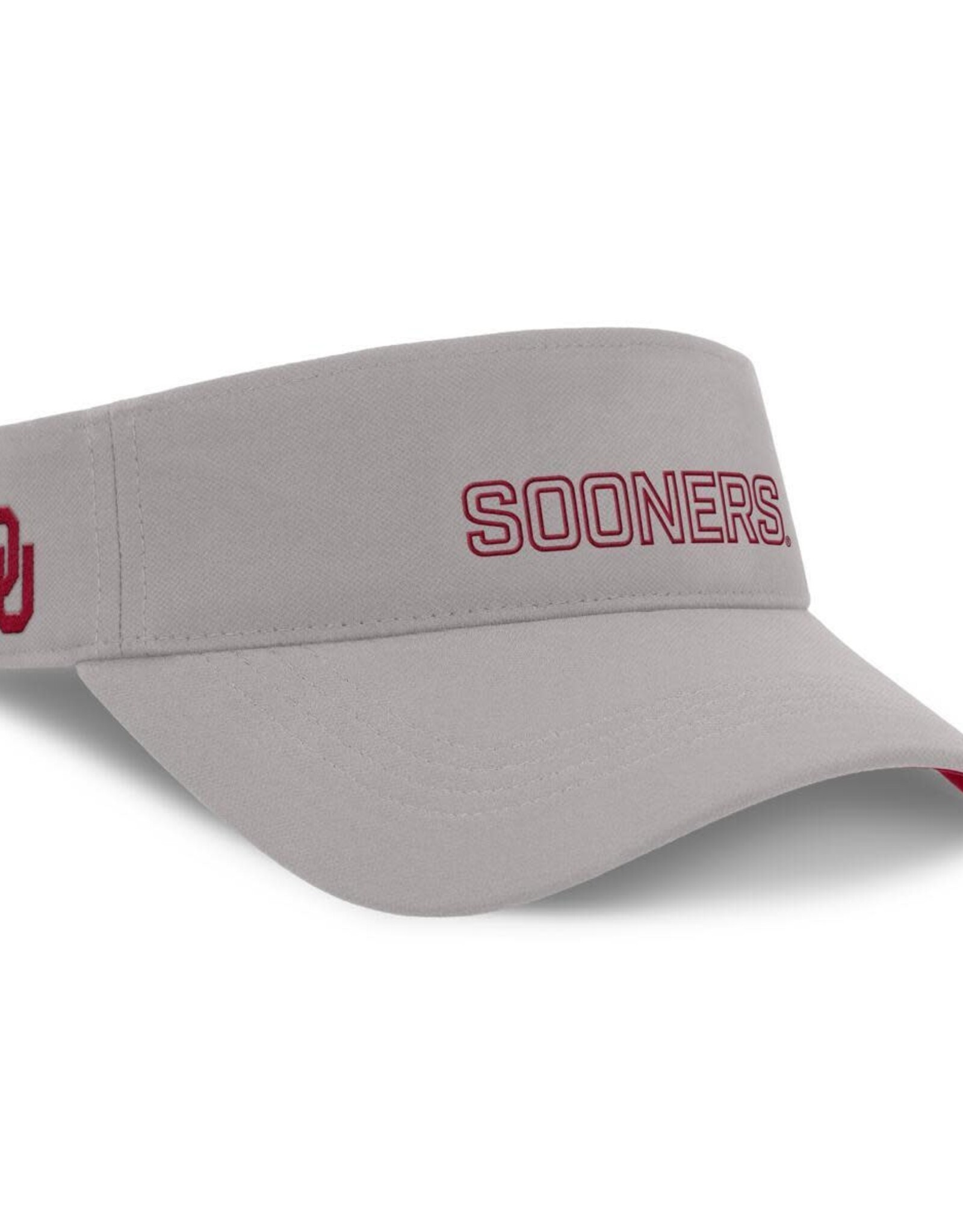 Jordan Jordan Brand Sooners Pewter Gray Ace Primetime Visor