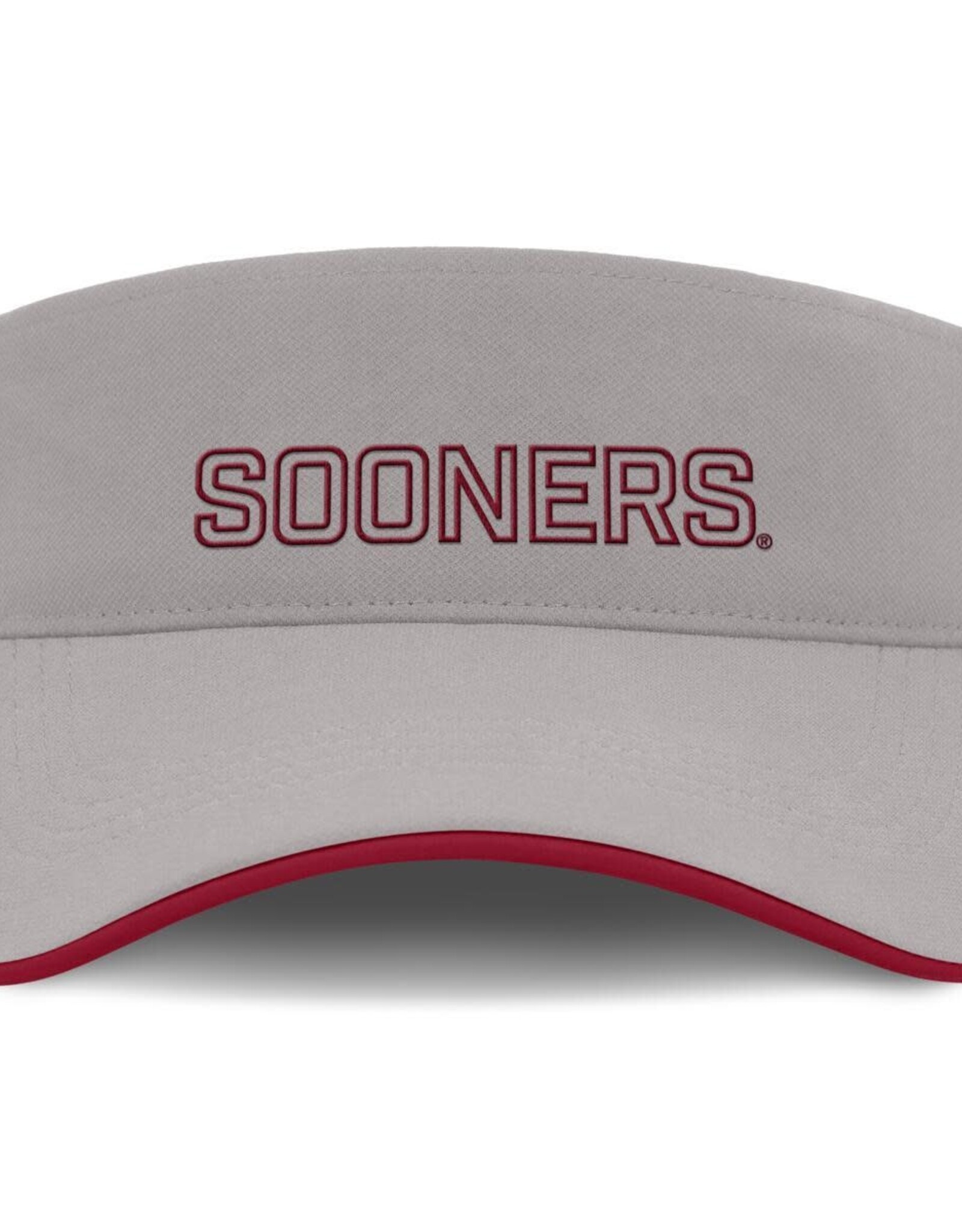 Jordan Jordan Brand Sooners Pewter Gray Ace Primetime Visor