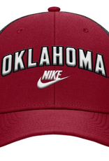 Nike Nike Oklahoma Legacy DriFit Rise Structured Adjustable Trucker Hat