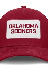 Jordan Jordan Brand Oklahoma Sooners Patch Rise Structured Gameday 5-Panel Mesh Back Cap
