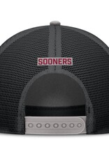 Jordan Jordan OU Pewter Gray/Black Rise Primetime 5-Panel Rope Trucker Hat