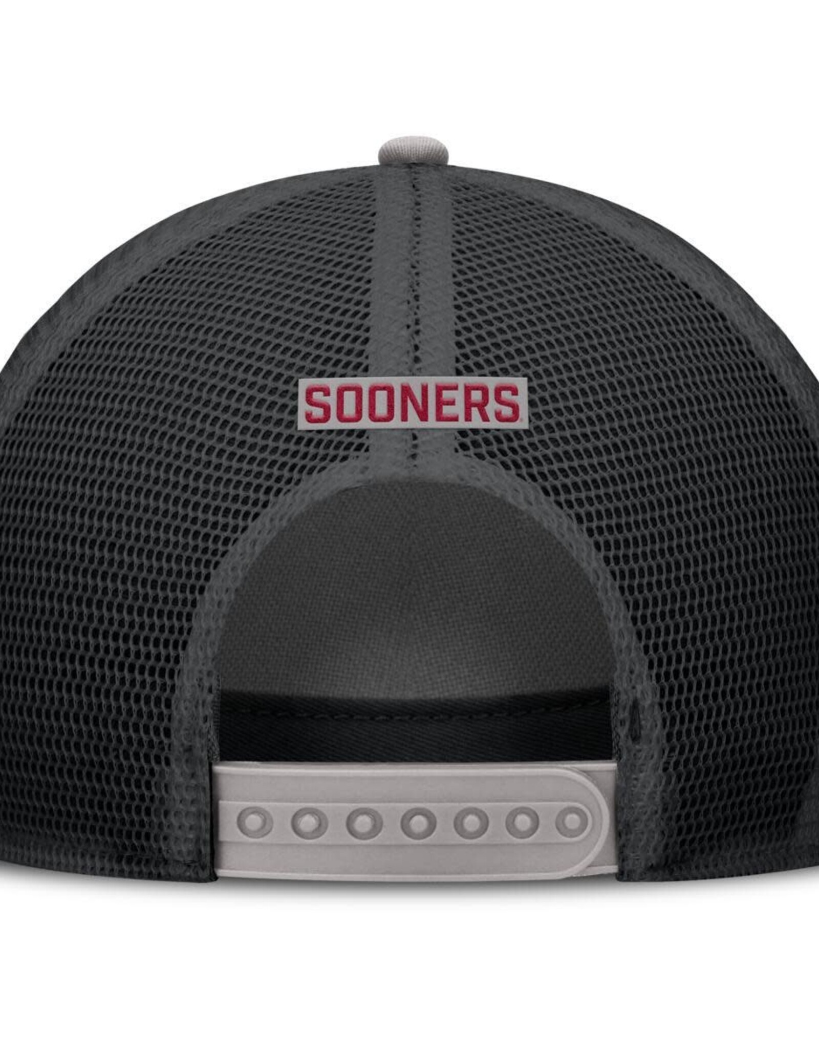 Jordan Jordan OU Pewter Gray/Black Rise Primetime 5-Panel Rope Trucker Hat