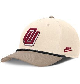 Nike Nike Legacy OU Khaki/Natural Rise 5-Panel Structured Adjustable Rope Cap