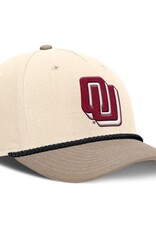 Nike Nike Legacy OU Khaki/Natural Rise 5-Panel Structured Adjustable Rope Cap