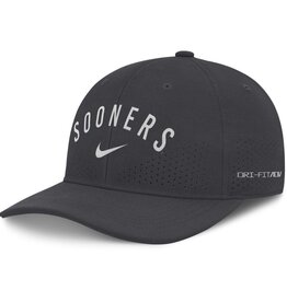 Nike Nike Sooners Anthracite Rise Performance Structured Adjustable Cap