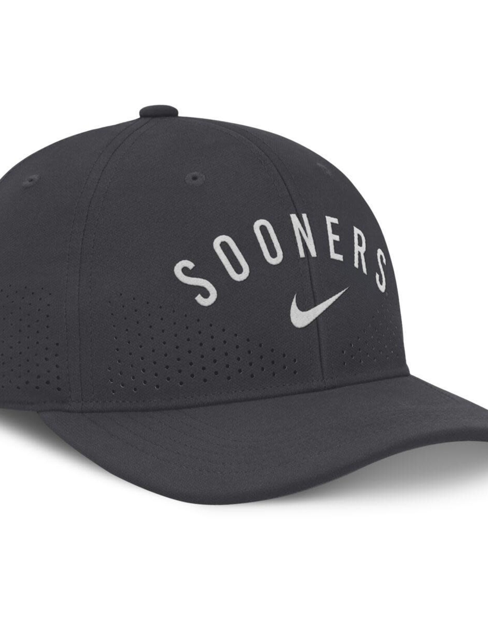 Nike Nike Sooners Anthracite Rise Performance Structured Adjustable Cap
