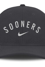 Nike Nike Sooners Anthracite Rise Performance Structured Adjustable Cap