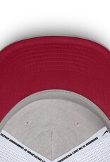 Nike Nike Legacy OU Pewter Gray/Crimson/White Rise 5-Panel Structured Trucker Cap