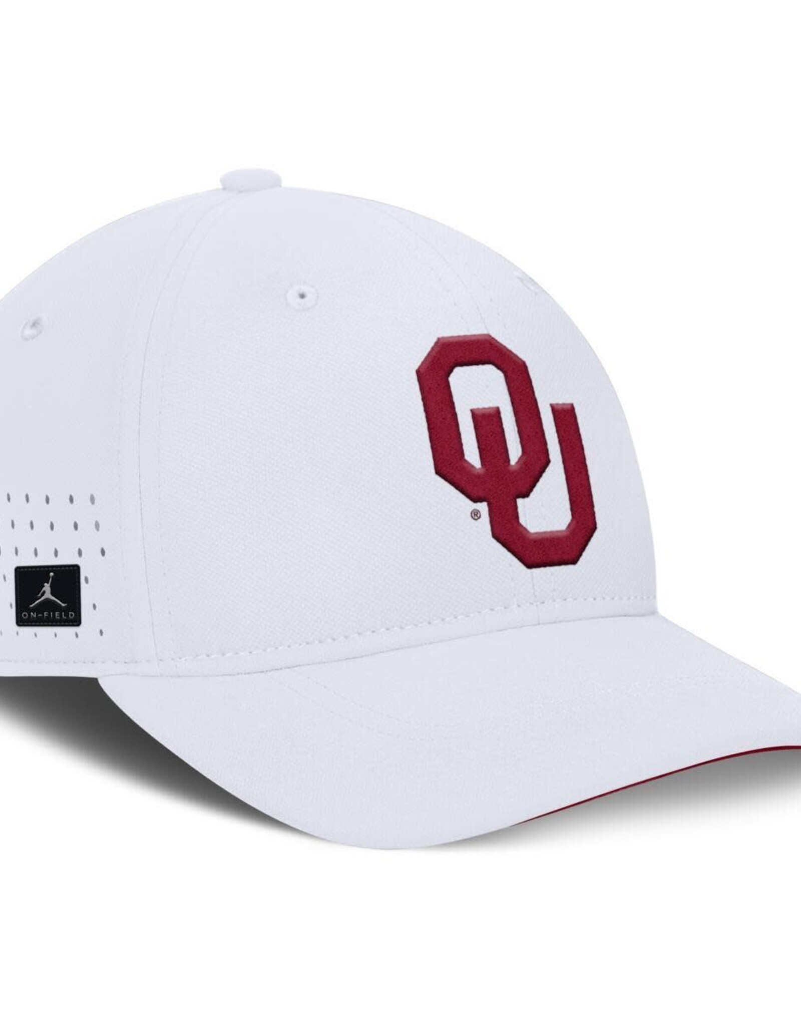 Jordan Jordan OU White DF Club Gameday Structured Aerobill Swooshflex Cap