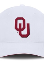 Jordan Jordan OU White DF Club Gameday Structured Aerobill Swooshflex Cap