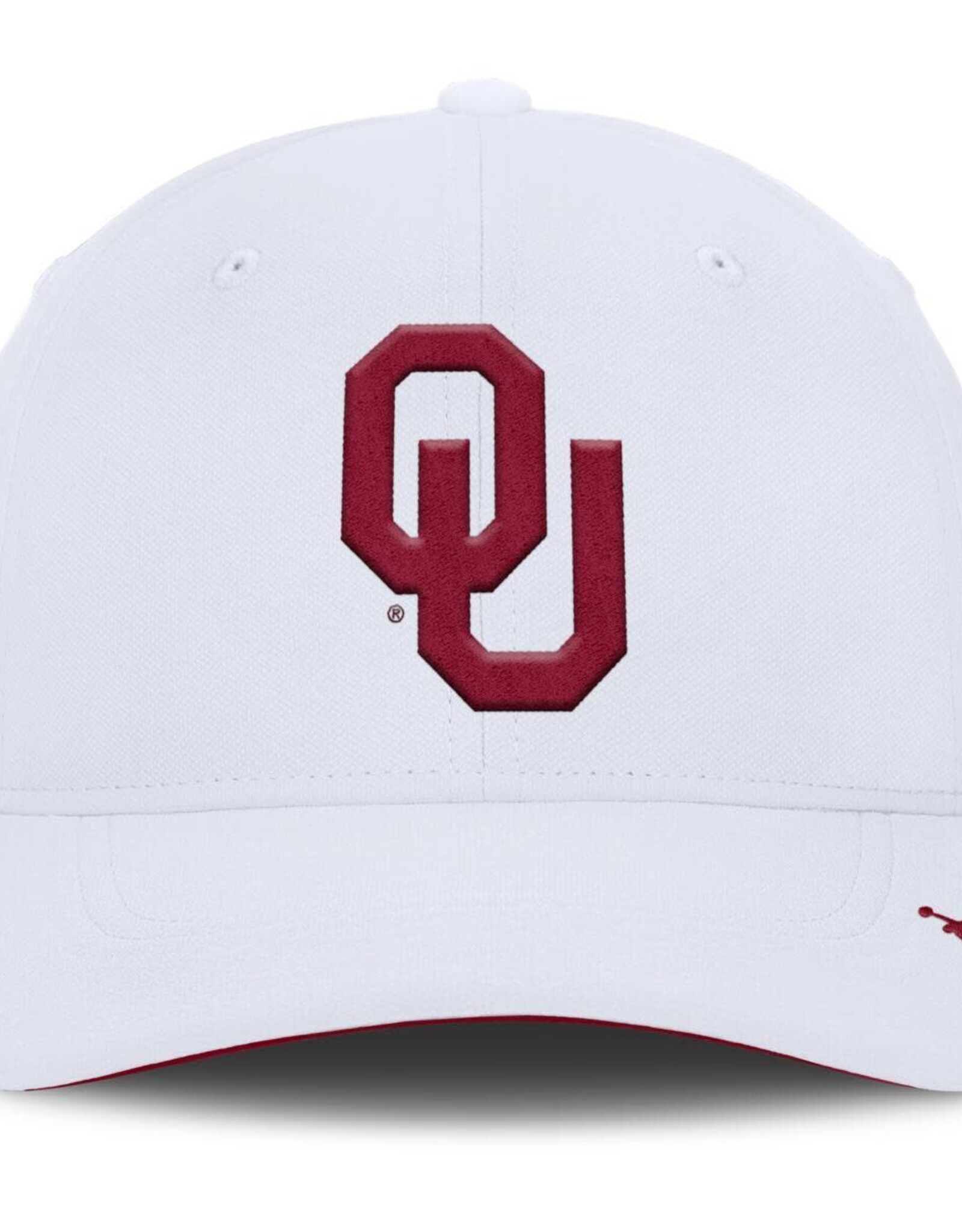 Jordan Jordan OU White DF Club Gameday Structured Aerobill Swooshflex Cap