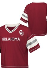 GEN2 Youth Girls' Oklahoma Grid Iron Crop Jersey Tee