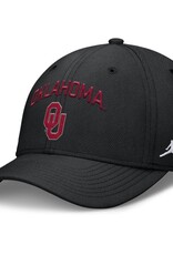 Jordan Jordan Oklahoma OU Black DF Rise Gameday Structured Cap