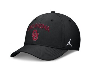 Jordan Oklahoma OU Black DF Rise Gameday Structured Cap