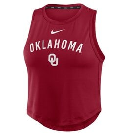 Nike Women's Oklahoma OU Nike One Dri-Fit Crop Tank