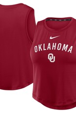 Nike Women's Oklahoma OU Nike One Dri-Fit Crop Tank