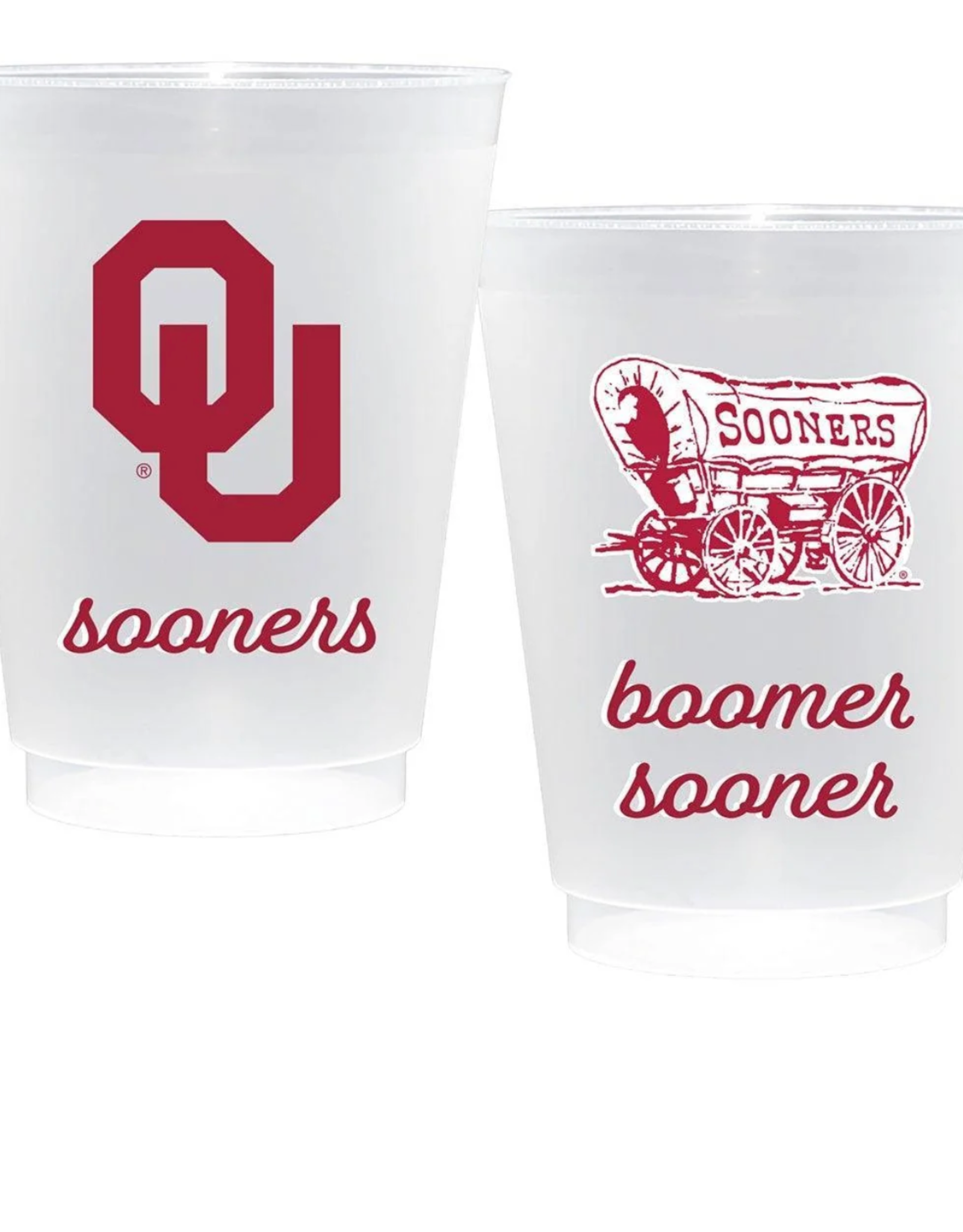 Canvas OU Sooners Shatterproof Party Cups