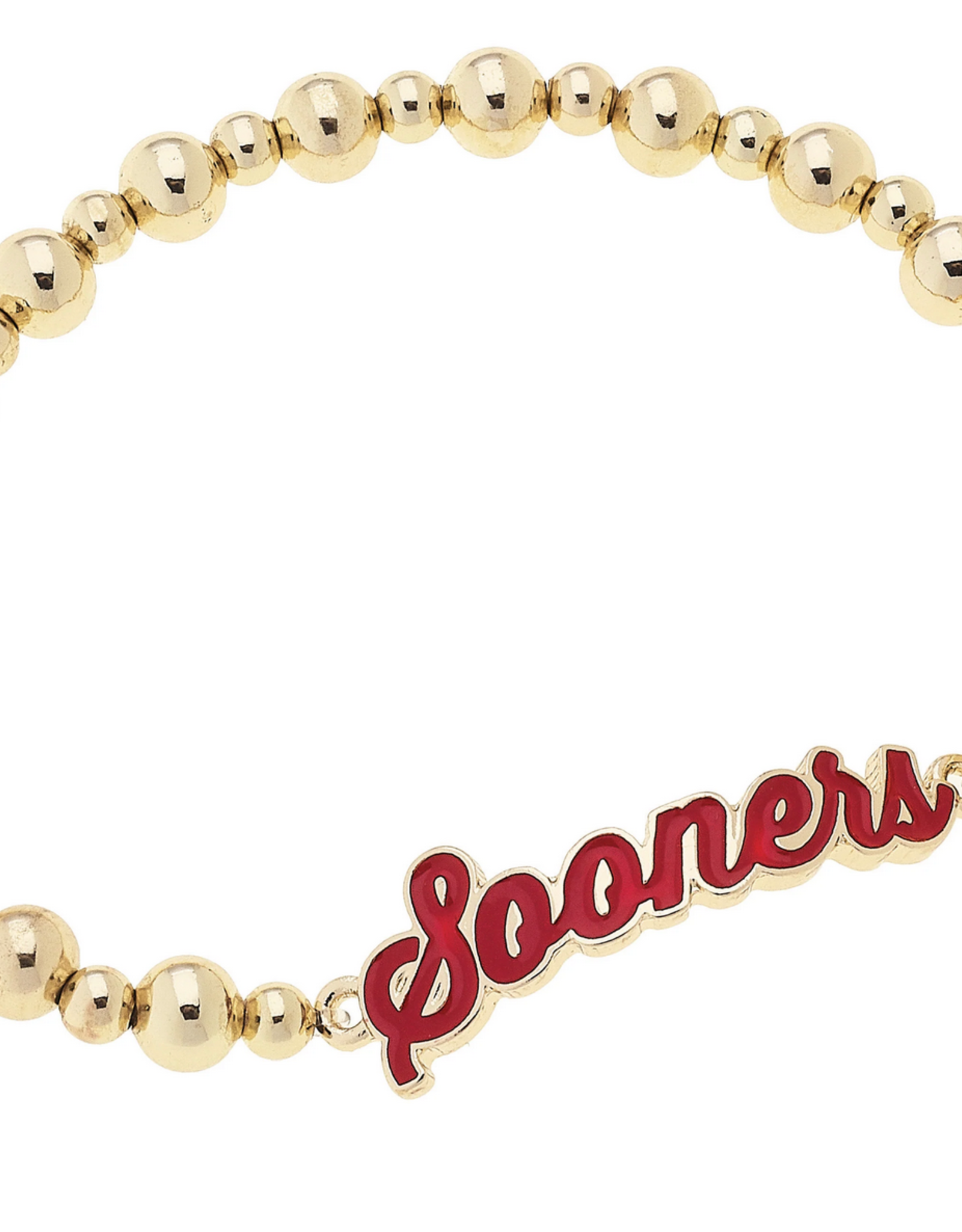 Canvas Oklahoma Sooners Autograph Stretch Bracelet