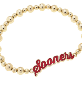Canvas Oklahoma Sooners Autograph Stretch Bracelet