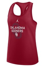Jordan Oklahoma Sooners Women's Jordan Racerback Tank