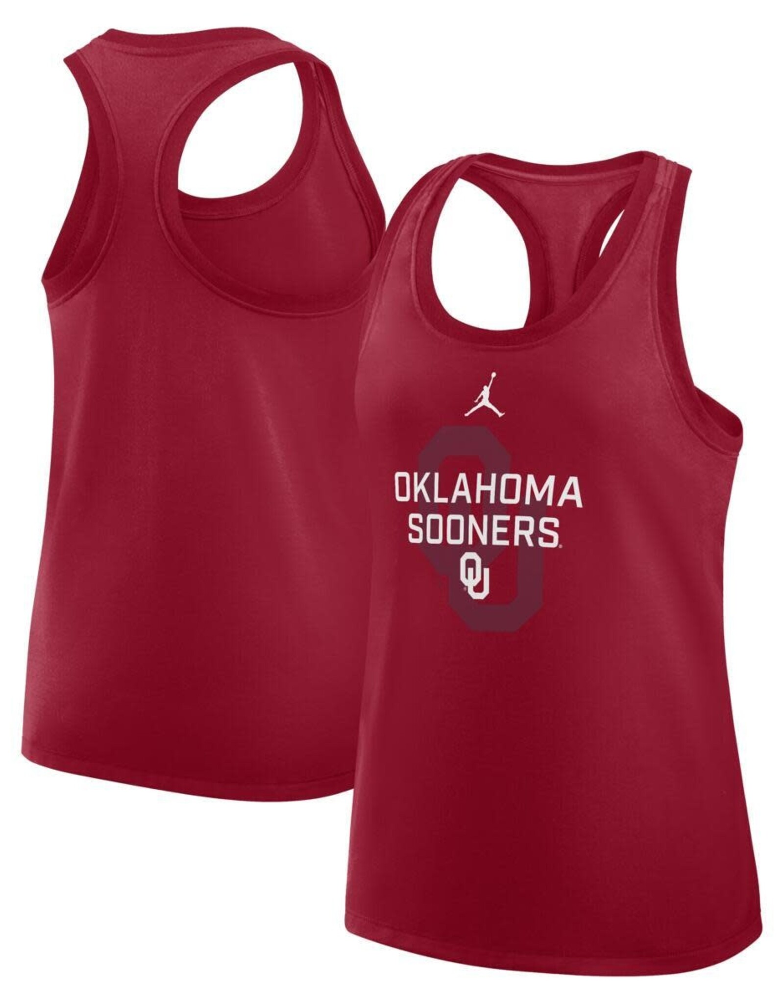 Jordan Oklahoma Sooners Women's Jordan Racerback Tank