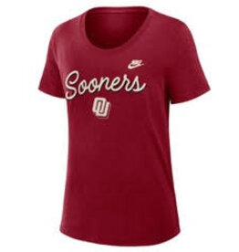 Nike Sooners OU Women's Nike Legacy Slub Tee
