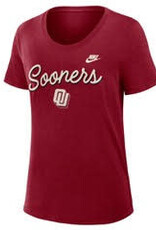 Nike Sooners OU Women's Nike Legacy Slub Tee