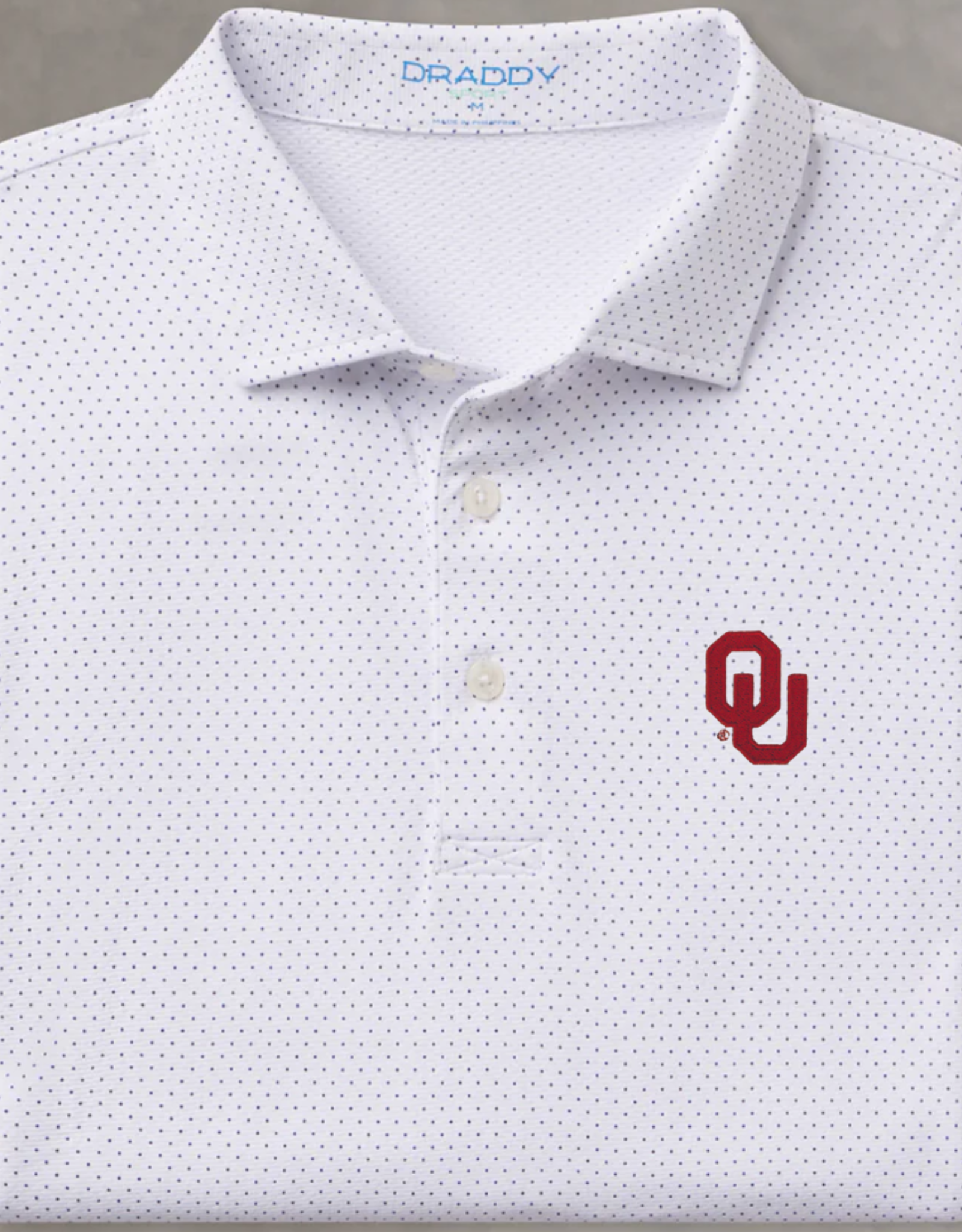 B. Draddy Men's OU Captain Cool Polo