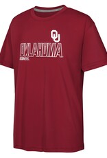 GEN2 Boys Hyped Up Crimson Oklahoma Dritek Tee