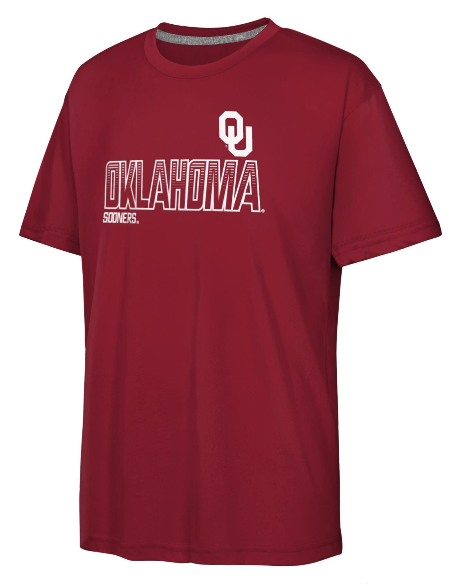 GEN2 Boys Hyped Up Crimson Oklahoma Dritek Tee