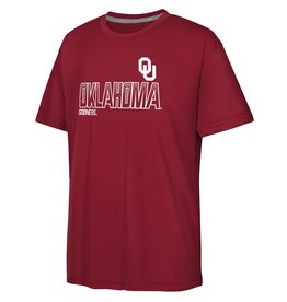 GEN2 Boys Hyped Up Crimson Oklahoma Dritek Tee