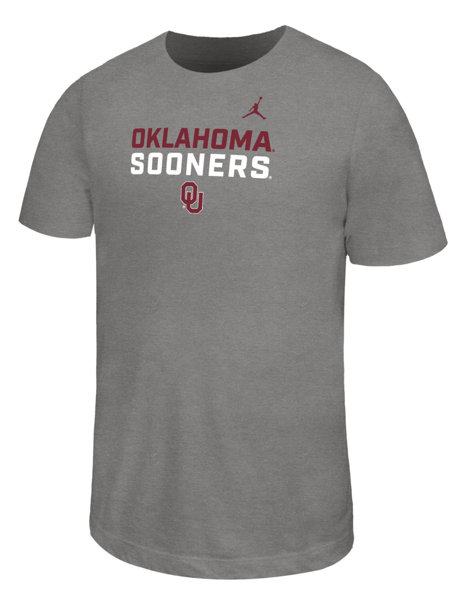 Jordan Toddler Dark Heather Jordan Oklahoma Sooners Legend SS Tee